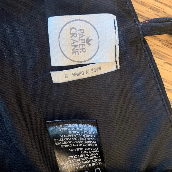 Paper crane halter top, cactus tank top - Picture 6 of 6